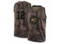 Men Nike Atlanta Hawks #12 Taurean Prince Swingman Camo Realtree Collection NBA Jersey