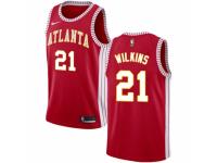 Men Nike Atlanta Hawks #21 Dominique Wilkins Red NBA Jersey Statement Edition