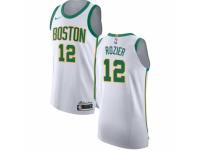 Men Nike Boston Celtics #12 Terry Rozier White NBA Jersey - City Edition
