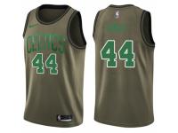 Men Nike Boston Celtics #44 Danny Ainge Swingman Green Salute to Service NBA Jersey