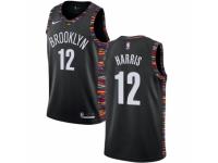 Men Nike Brooklyn Nets #12 Joe Harris Black NBA Jersey - 2018/19 City Edition