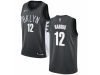 Men Nike Brooklyn Nets #12 Joe Harris Gray NBA Jersey Statement Edition