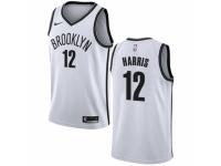 Men Nike Brooklyn Nets #12 Joe Harris White NBA Jersey - Association Edition