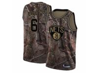 Men Nike Brooklyn Nets #6 Jared Dudley Swingman Camo Realtree Collection NBA Jersey