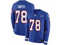 Men Nike Buffalo Bills #78 Bruce Smith Limited Royal Blue Therma Long Sleeve NFL Jersey