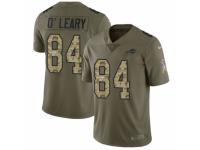Men Nike Buffalo Bills #84 Nick OLeary Limited Olive/Camo 2017 Salute to Service NFL Jersey