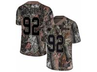 Men Nike Carolina Panthers #92 Vernon Butler Camo Rush Realtree Limited NFL Jersey