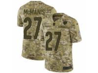 Men Nike Chicago Bears #27 Sherrick McManis Limited Camo 2018 Salute to Service NFL Jersey