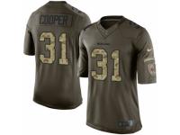 Men Nike Chicago Bears #31 Marcus Cooper Elite Green Salute to Service NFL Jersey