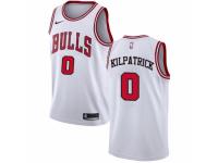 Men Nike Chicago Bulls #0 Sean Kilpatrick White NBA Jersey - Association Edition