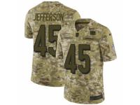 Men Nike Cincinnati Bengals #45 Malik Jefferson Limited Camo 2018 Salute to Service NFL Jersey