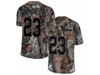 Men Nike Cleveland Browns #23 Damarious Randall Limited Camo Rush Realtree NFL Jersey