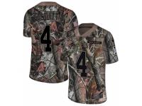 Men Nike Cleveland Browns #4 Britton Colquitt Limited Camo Rush Realtree NFL Jersey