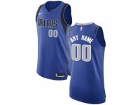 Men Nike Dallas Mavericks Customized Royal Blue Road NBA Jersey - Icon Edition