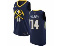 Men Nike Denver Nuggets #14 Gary Harris  Navy Blue NBA Jersey - City Edition