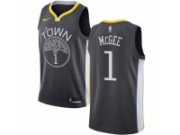 Men Nike Golden State Warriors #1 JaVale McGee  Black Alternate NBA Jersey - Statement Edition