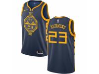 Men Nike Golden State Warriors #23 Mitch Richmond Navy Blue NBA Jersey - City Edition
