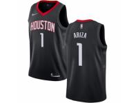 Men Nike Houston Rockets #1 Trevor Ariza  Black Alternate NBA Jersey Statement Edition