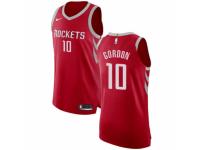 Men Nike Houston Rockets #10 Eric Gordon Red Road NBA Jersey - Icon Edition