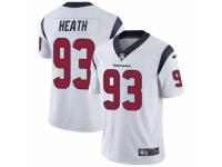 Men Nike Houston Texans #93 Joel Heath White Vapor Untouchable Limited Player NFL Jersey