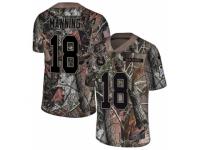 Men Nike Indianapolis Colts #18 Peyton Manning Limited Camo Rush Realtree NFL Jersey