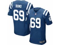 Men Nike Indianapolis Colts #69 Deyshawn Bond Elite Royal Blue Team Color NFL Jersey