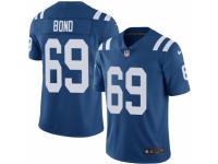 Men Nike Indianapolis Colts #69 Deyshawn Bond Royal Blue Team Color Vapor Untouchable Limited Player NFL Jersey