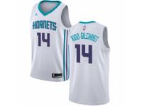 Men Nike Jordan Charlotte Hornets #14 Michael Kidd-Gilchrist White NBA Jersey - Association Edition
