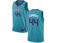 Men Nike Jordan Charlotte Hornets #44 Frank Kaminsky Teal NBA Jersey - Icon Edition