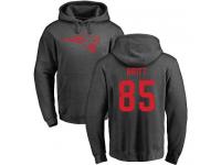 Men Nike Kenny Britt Ash One Color - NFL New England Patriots #88 Pullover Hoodie