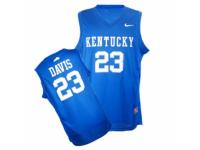 Men Nike Kentucky Wildcats #23 Anthony Davis Royal Blue Basketball Authentic NCAA Jersey