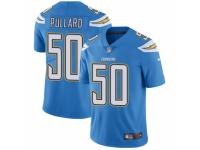 Men Nike Los Angeles Chargers #50 Hayes Pullard Electric Blue Alternate Vapor Untouchable Limited Player NFL Jersey