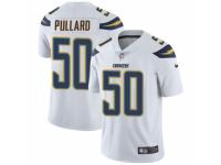 Men Nike Los Angeles Chargers #50 Hayes Pullard White Vapor Untouchable Limited Player NFL Jersey