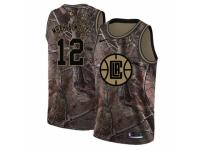 Men Nike Los Angeles Clippers #12 Luc Mbah a Moute Swingman Camo Realtree Collection NBA Jersey