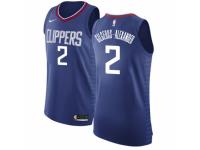 Men Nike Los Angeles Clippers #2 Shai Gilgeous-Alexander Blue NBA Jersey - Icon Edition