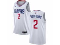 Men Nike Los Angeles Clippers #2 Shai Gilgeous-Alexander White NBA Jersey - Association Edition