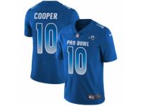 Men Nike Los Angeles Rams #10 Pharoh Cooper Limited Royal Blue 2018 Pro Bowl NFL Jersey