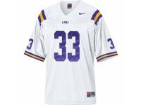 Men Nike LSU Tigers #33 Odell Beckham White Authentic NCAA Jersey