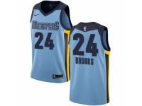 Men Nike Memphis Grizzlies #24 Dillon Brooks  Light Blue NBA Jersey Statement Edition