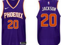 Men Nike NBA Phoenix Suns #20 Josh Jackson Jersey 2017-18 New Season Purple Jersey