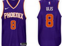 Men Nike NBA Phoenix Suns #8 Tyler Ulis Jersey 2017-18 New Season Purple Jersey