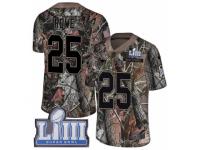 Men Nike New England Patriots #25 Eric Rowe Camo Rush Realtree Limited Super Bowl LIII Bound NFL Jersey