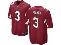 Men Nike NFL Arizona Cardinals #3 Carson Palmer Home Red Game Jersey
