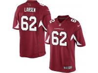 Men Nike NFL Arizona Cardinals #71 Ted Larsen Home Red Limited Jersey
