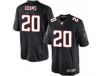 Men Nike NFL Atlanta Falcons #20 Phillip Adams Black Limited Jersey