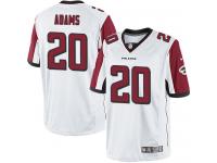 Men Nike NFL Atlanta Falcons #20 Phillip Adams Road White Limited Jersey