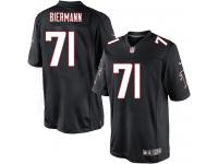 Men Nike NFL Atlanta Falcons #71 Kroy Biermann Black Limited Jersey