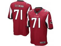 Men Nike NFL Atlanta Falcons #71 Kroy Biermann Home Red Game Jersey