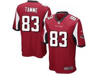 Men Nike NFL Atlanta Falcons #83 Jacob Tamme Home Red Game Jersey
