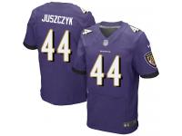Men Nike NFL Baltimore Ravens #44 Kyle Juszczyk Authentic Elite Home Purple Jersey